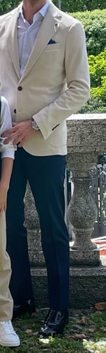 Customer photo review of Mocassino con mascherina in pelle