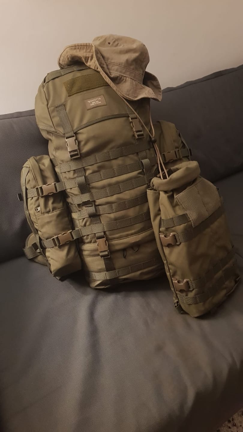 Customer photo review of Jääkäri L backpack