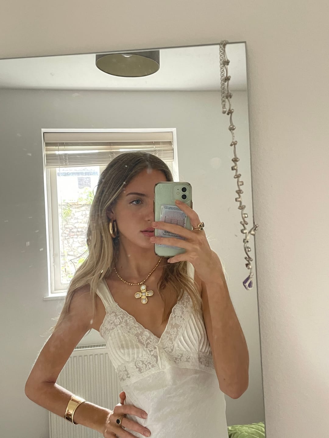Customer photo review of Sorelle Necklace (PRE-ORDER)