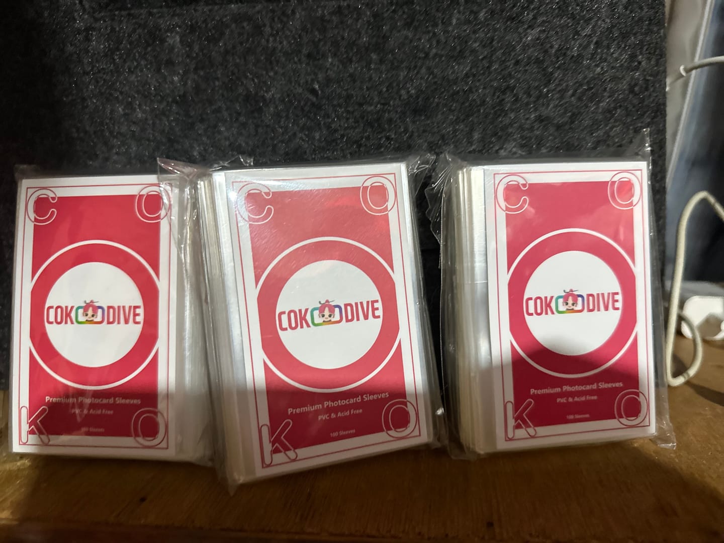 Customer photo review of Premium Photocard Sleeves for K-Pop Fans