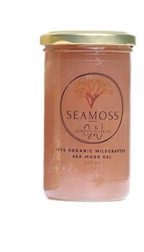 Customer photo review of Strawberry Flavoured Sea Moss Gel 250ml - Infused With Fresh Strawberries
