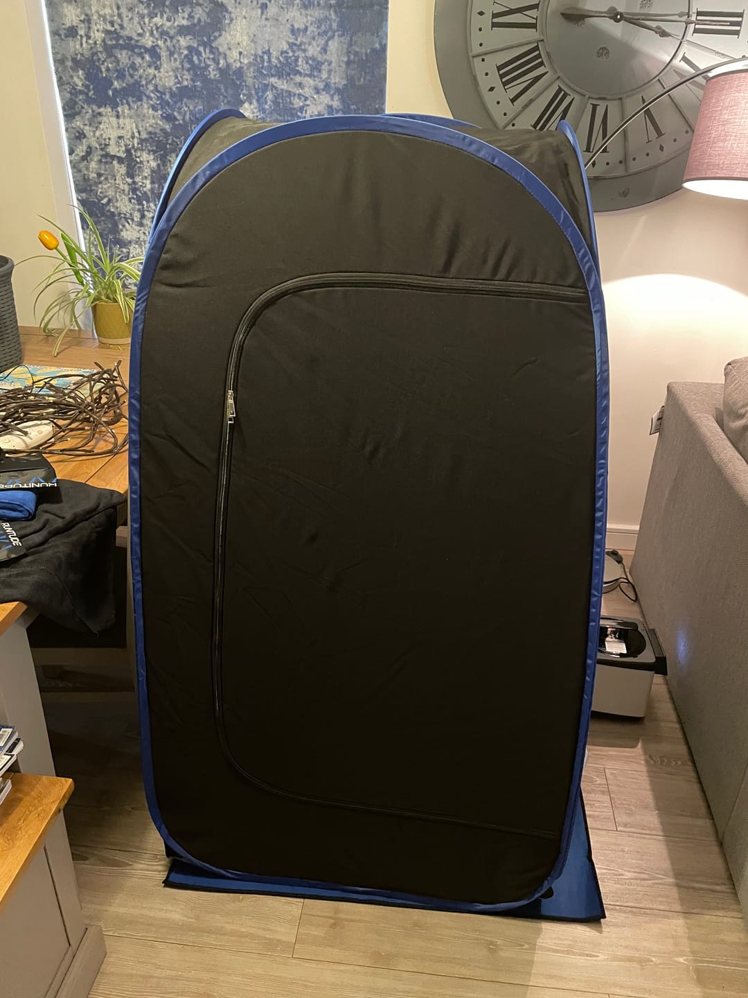 Customer photo review of Runitude Portable Sauna Tent