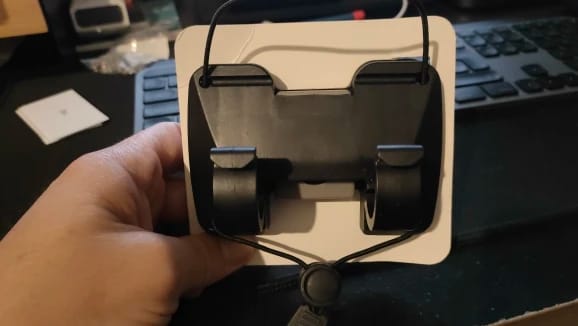 Customer photo review of Raprance 3rd Hand Fishing Clip Rod Holder Rotatable for Fly Fishing Bank Fishing Belt Wading