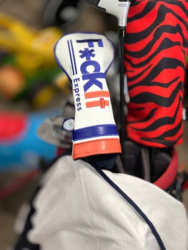 Customer photo review of F*ck It Express Headcover