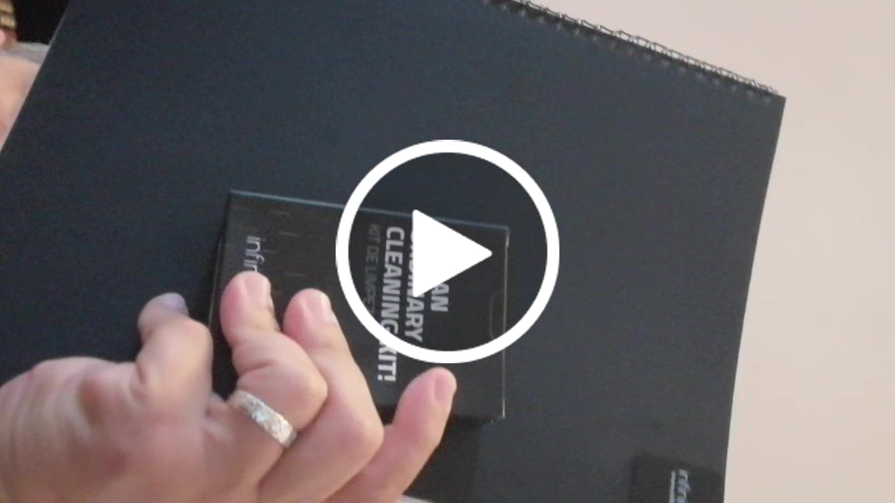 Customer video review of Infinitebook Lined A4 Black