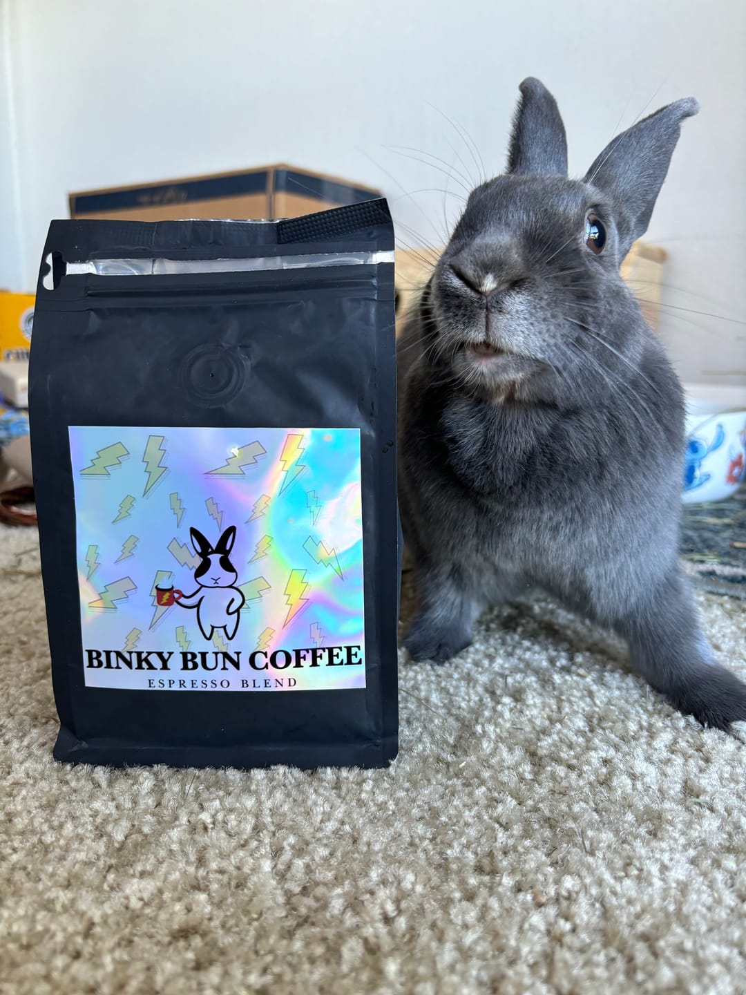 Customer photo review of Espresso Blend (Bean)