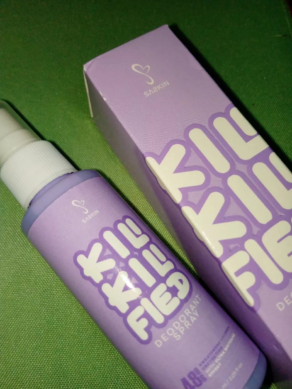 Customer photo review of KILI-KILI FIED Deodorant Spray By Sachzna