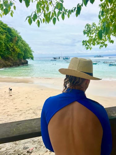 Customer photo review of Luna Long Sleeve Swimwear