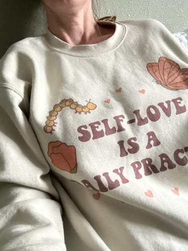 Customer photo review of Imperfect Mystery Sweatshirt