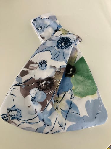 Customer photo review of Reversible Japanese Knot Bag Pattern