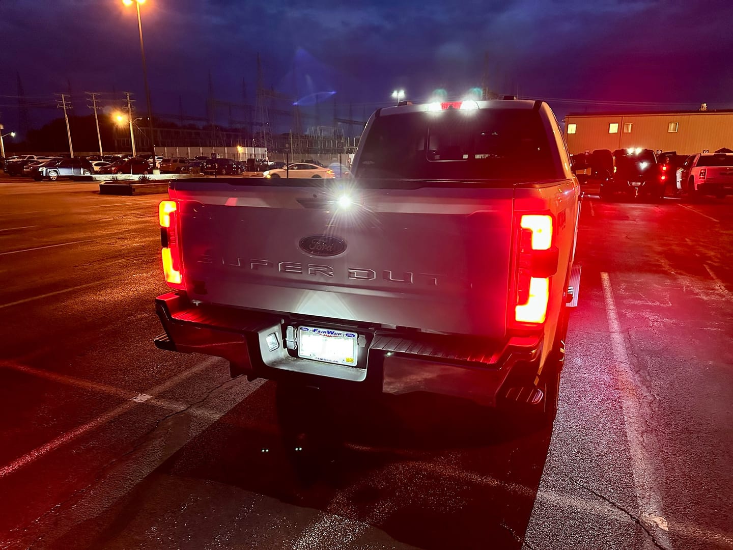 Customer photo review of LED Taillight Bulbs (Resistor-Free) for 2023+ Ford Super Duty