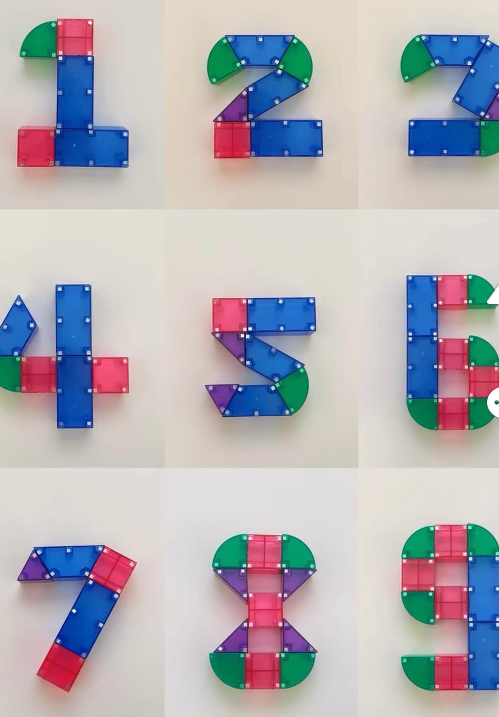 Customer photo review of Magnetic Blocks - 46Pcs