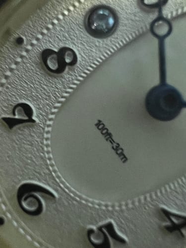 Customer photo review of Oval Bubble Diamond Watch