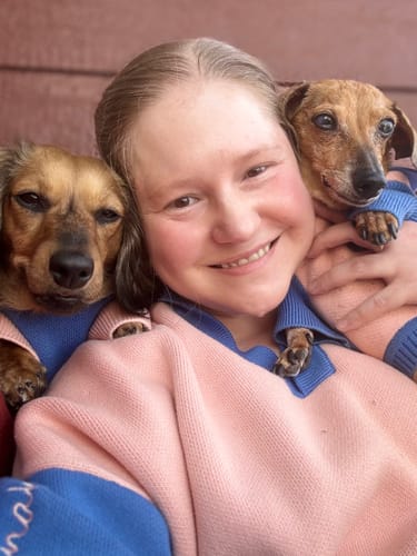 Customer photo review of *PRE-ORDER* The Weens Human Cropped Pullover