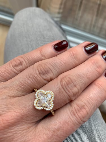 Customer photo review of Kleeblatt Ring