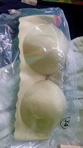 Customer photo review of Trending Now! Korea's #1 Comfortable Breathable Seamless Bra