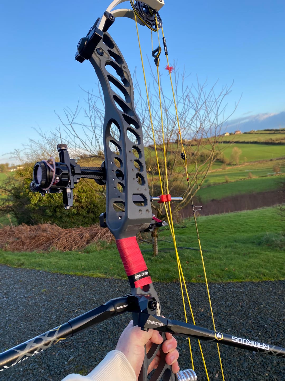 Customer photo review of EDGE Adjustable Offset Mount