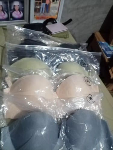 Customer photo review of Trending Now! Korea's #1 Comfortable Breathable Seamless Bra