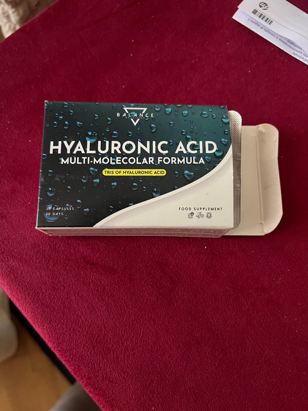 Customer photo review of ACIDO IALURONICO 3X™ Azione Antiage e Antirughe