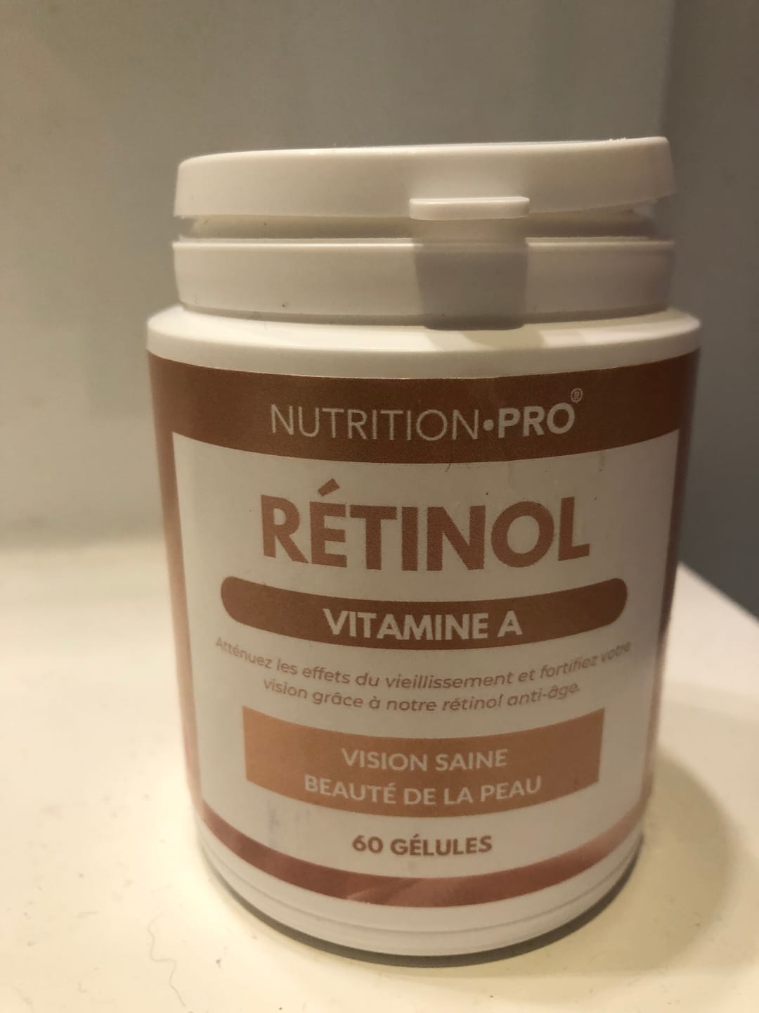 Customer photo review of RÉTINOL (VITAMINE A) - 60 GÉLULES
