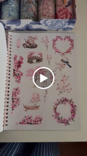 Customer video review of Enchanted Garden Pre-cut PET Tape Box