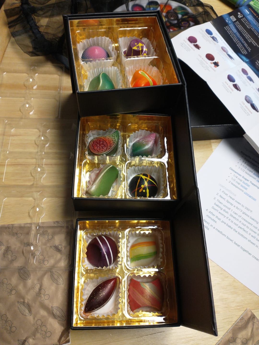 Customer photo review of Three Tier Dozen, Signature Collection