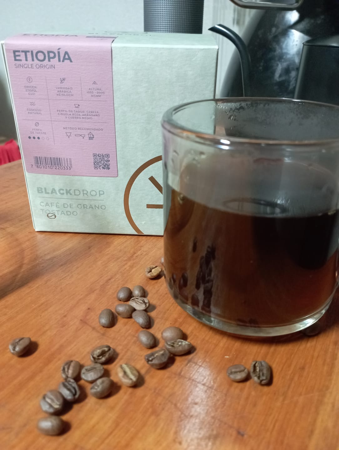 Customer photo review of Café de Etiopía