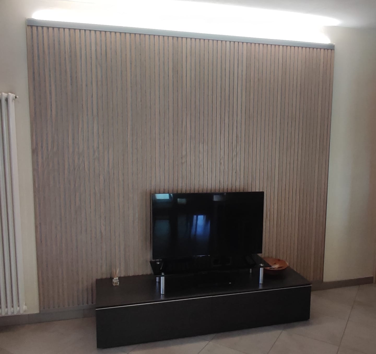 Customer photo review of Dogato acustico in legno | Rovere Chiaro con Feltro Grigio