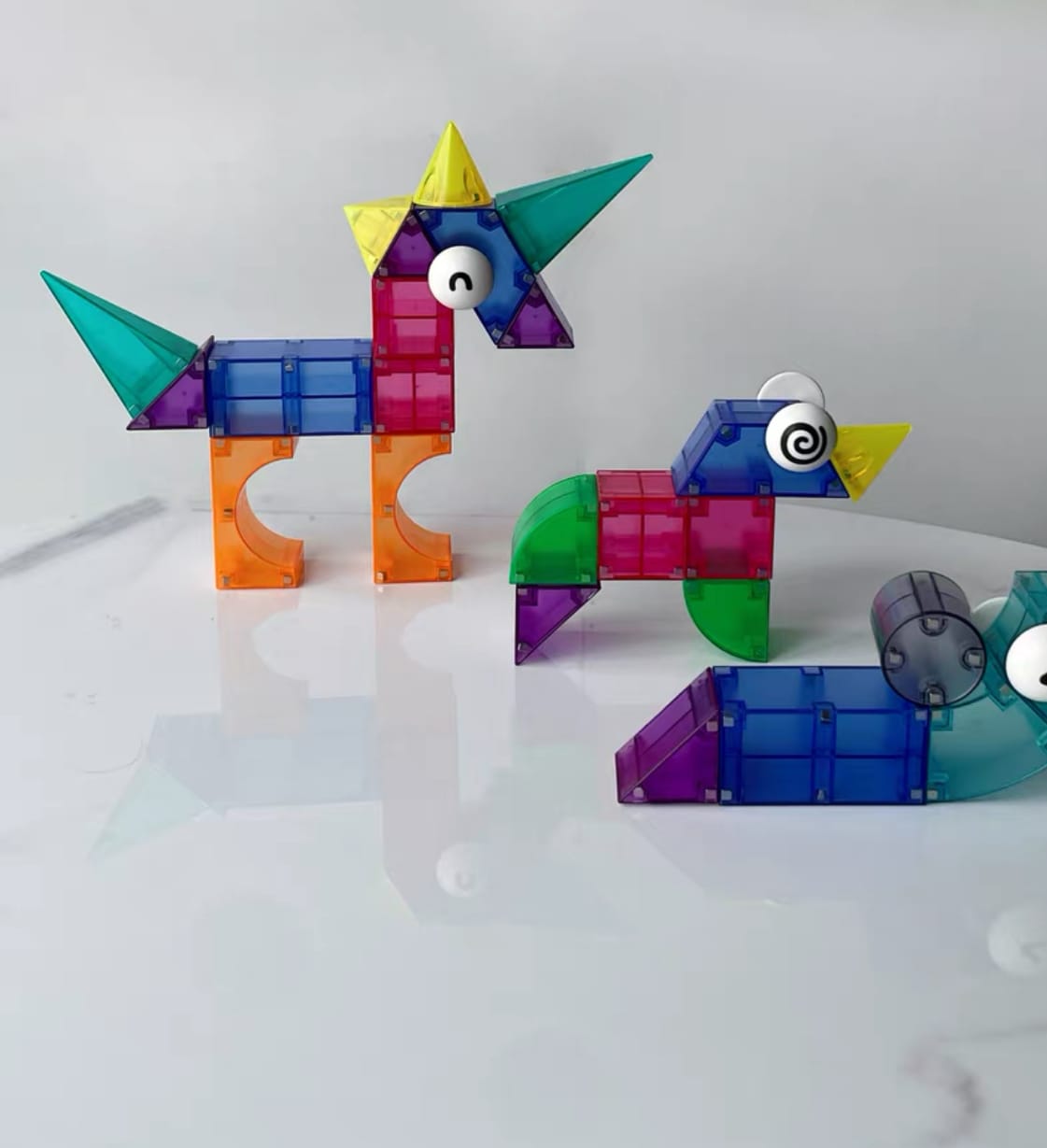 Customer photo review of Magnetic Blocks - 46Pcs