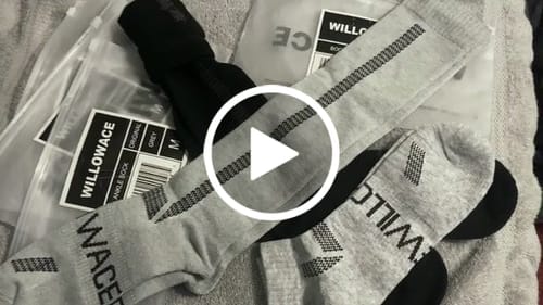 Customer video review of Men's Alpaca Socks