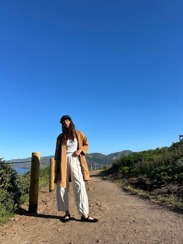 Customer photo review of BROOKLYN KIMONO | SQUARE DOT