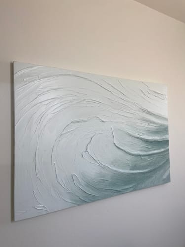 Customer review photo for Plaster Art Texture Painting #SG230