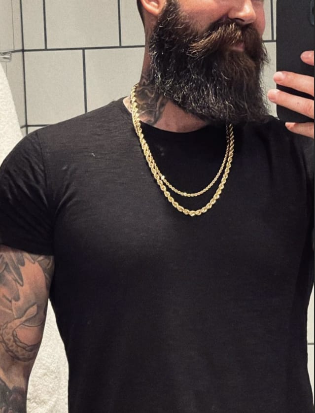 Customer photo review of Cordell Halsband 3.5mm - 18K Guld