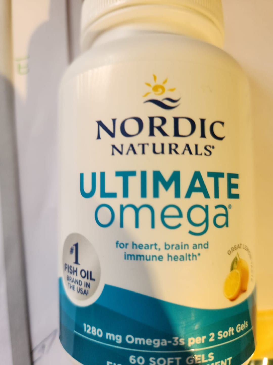 Customer photo review of Ultimate Omega-3 1.280 mg-60 softgel
