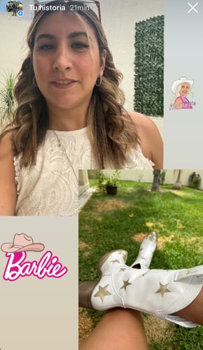 Customer photo review of Barbie Stars Cowgirl