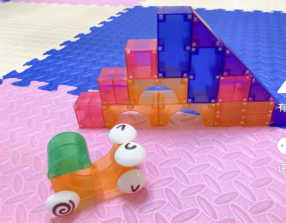 Customer photo review of Magnetic Blocks - 46Pcs