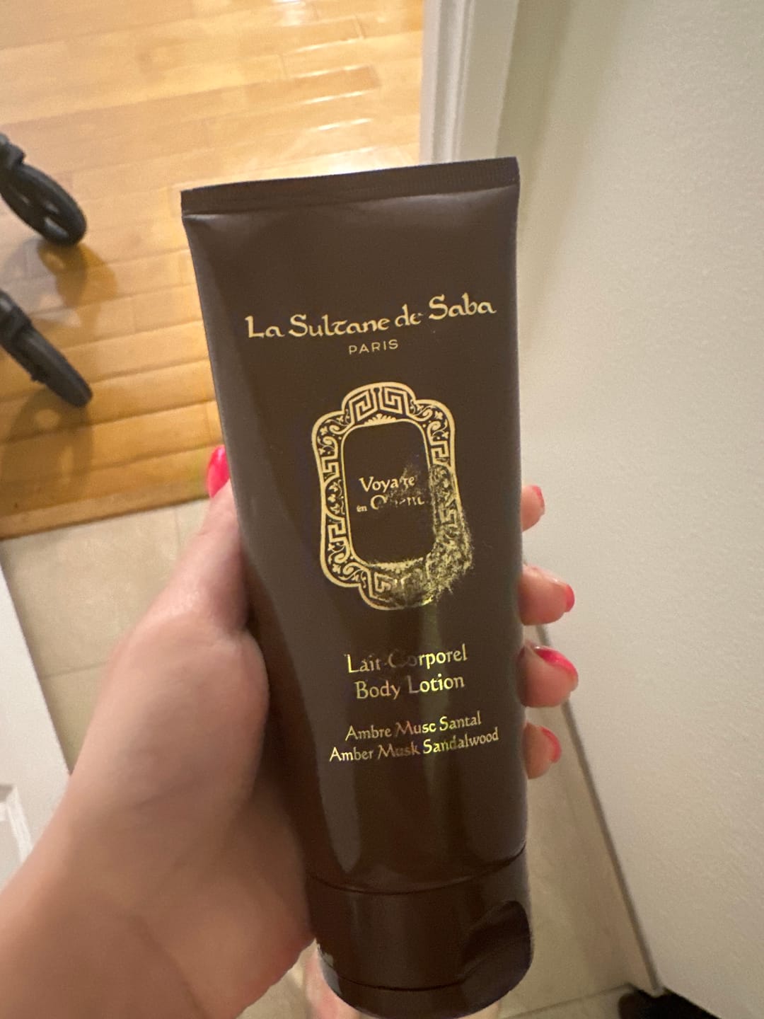 Customer photo review of Body Lotion -  Amber Musk Sandalwood - Eastern Journey