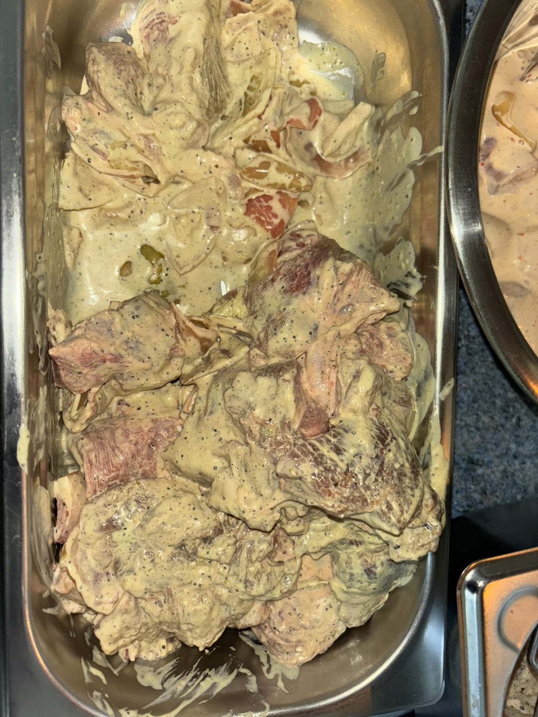 Customer photo review of Lamm-Schaschlik Knoblauch-Pfeffer – würzig mariniert aus der Keule | mySchaschlik