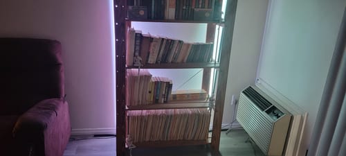 Customer photo review of LITE TOWER - MODERN STYLED LED CORNER LAMP