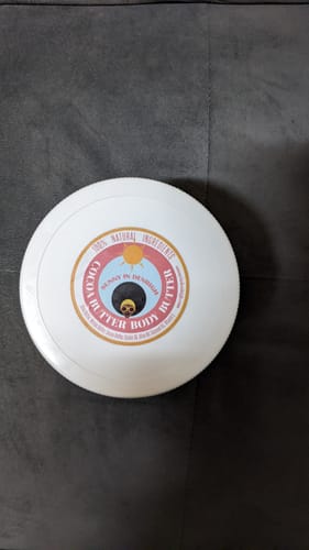 Customer photo review of Cocoa Butter Body Butter