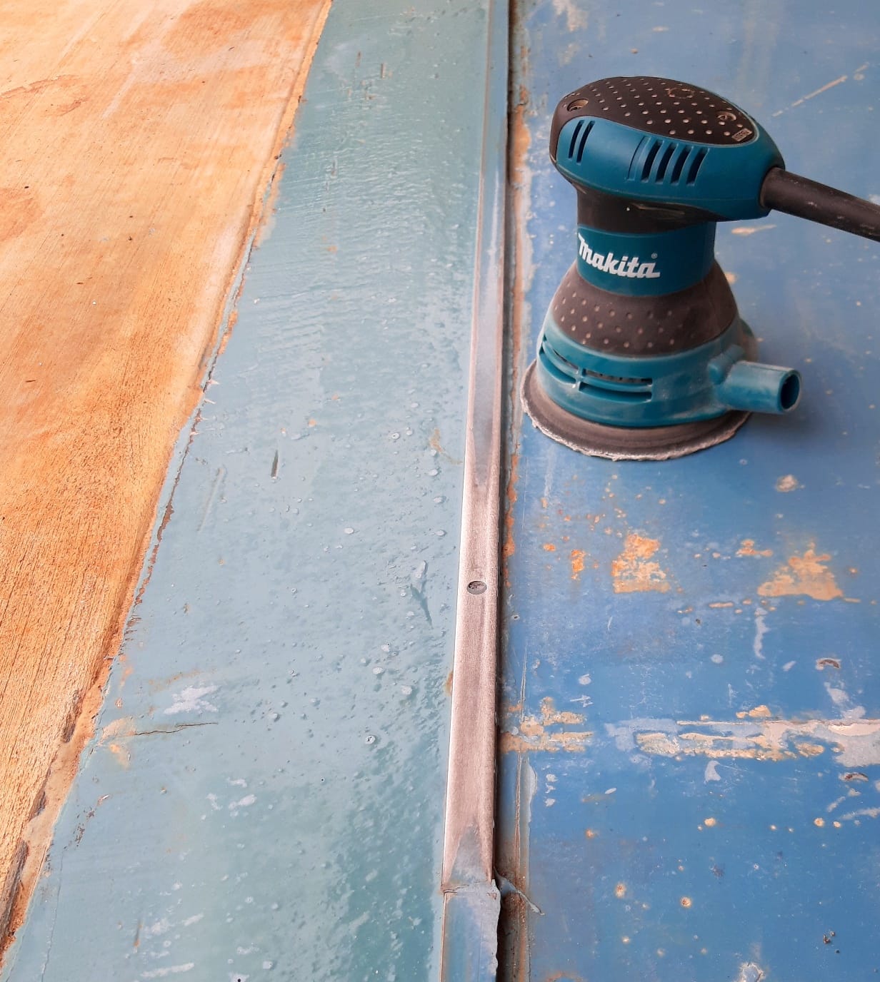 Customer photo review of Epoxy Floor Kit - Rockhard USA 3 Gal. Kit