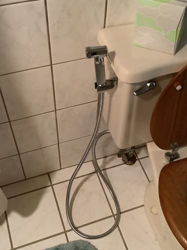 Customer photo review of Handheld Bidet Sprayer