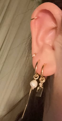Customer photo review of Juli Earring Set