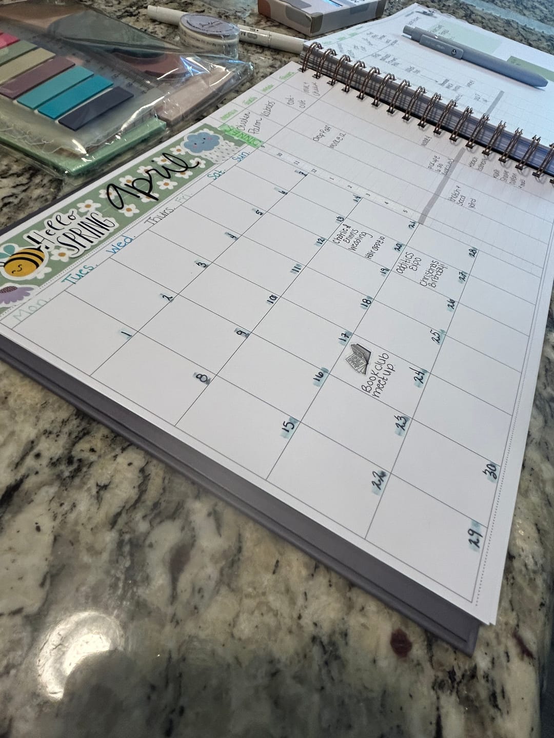 Customer photo review of Book Club Stickers