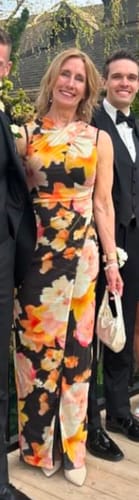 Customer photo review of Marisol Mesh Hobo Bag in Pearl by Whiting and Davis - RENTAL