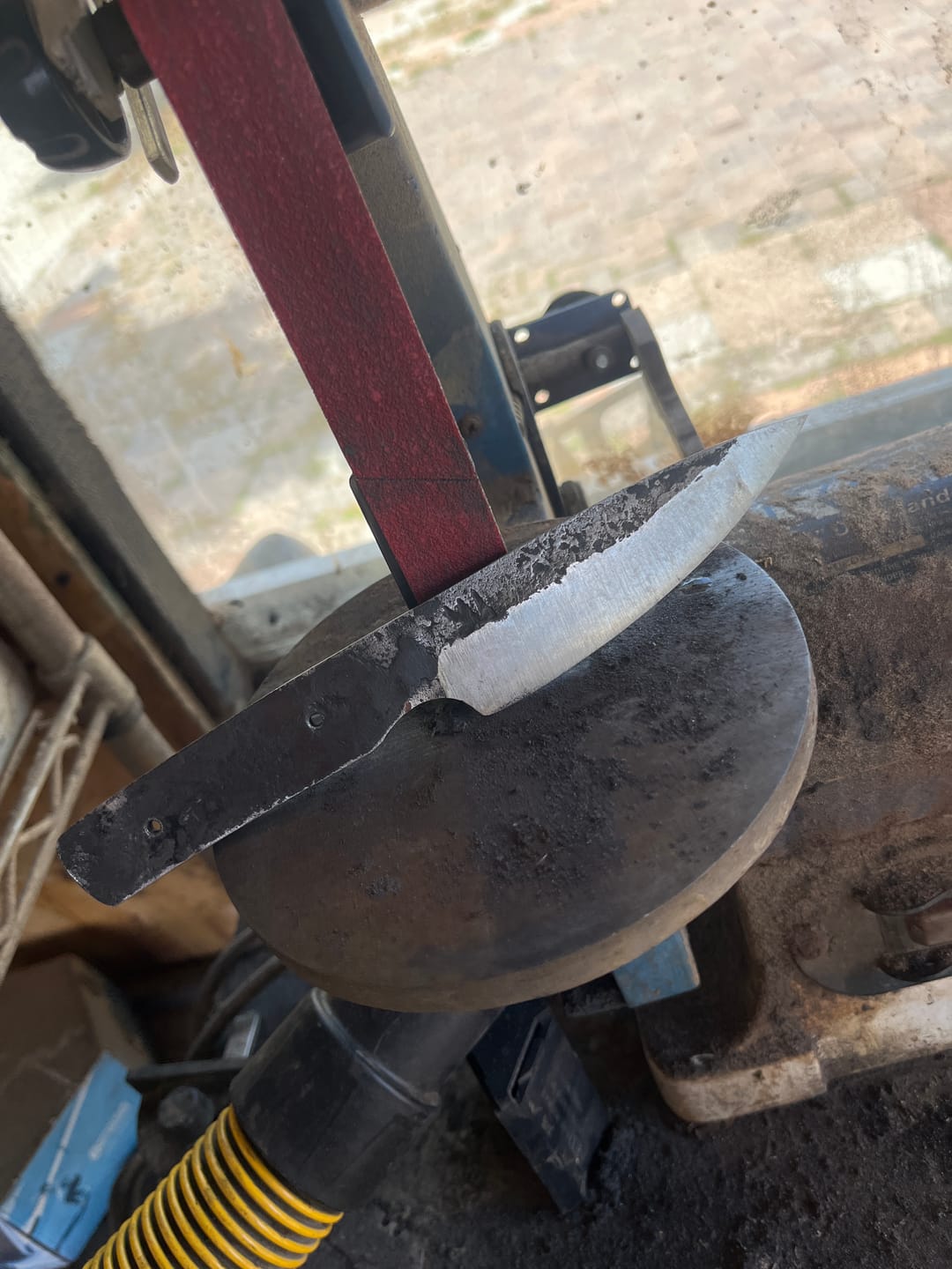 Customer photo review of 1" x 30" Sanding Belts for Stock Removal