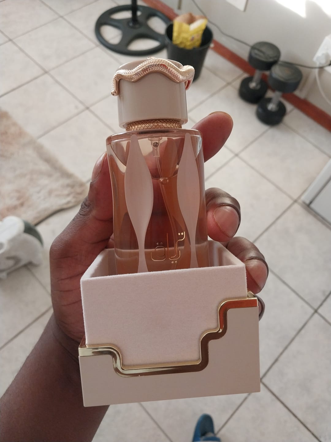 Customer photo review of Teriaq Lattafa Perfumes 100ml