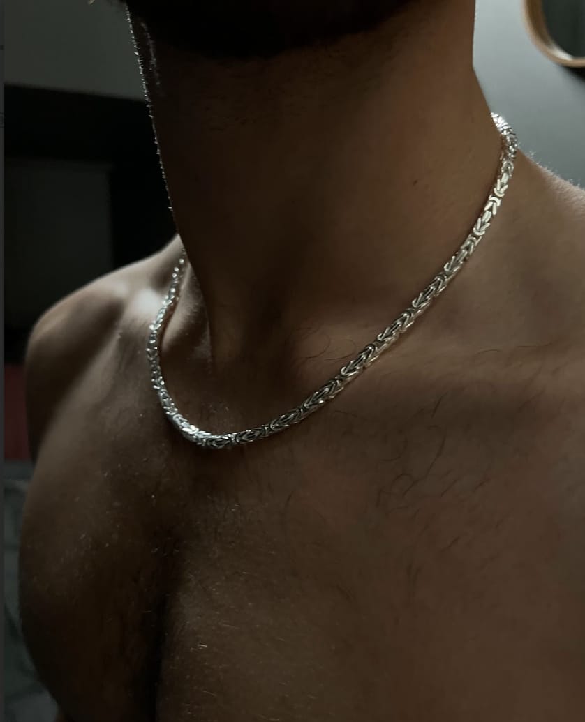 Customer photo review of Kejsarlänk Halsband 4.5mm - 925 Silver
