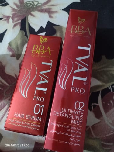 Customer photo review of TVAL - HAIR SERUM & HAIR MIST