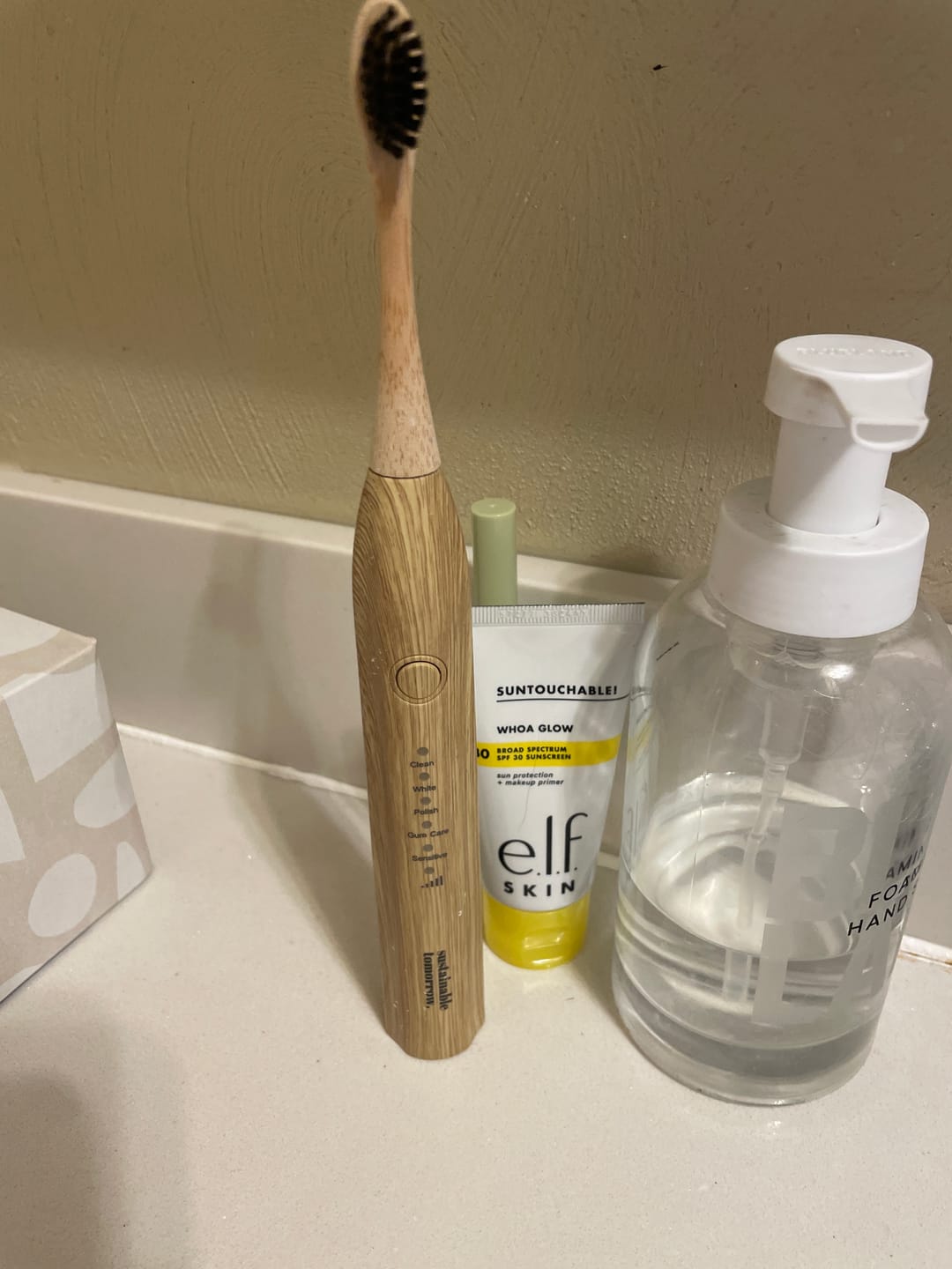 Customer photo review of Zen Bamboo Electric Toothbrush